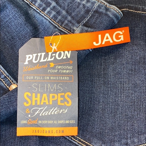 ➕Jag High Rise Skinny Pull-On Crop Jeans - Picture 5 of 7